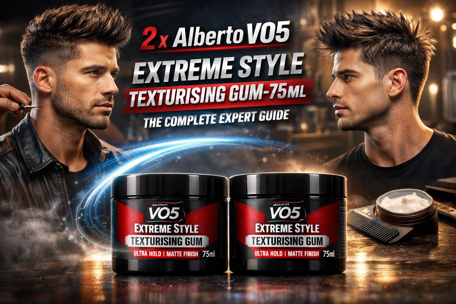 2 x Alberto VO5 Extreme Style Texturising Gum-75ml The Complete Expert Guide