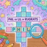 Phil or Lil of Rugrats Crossword