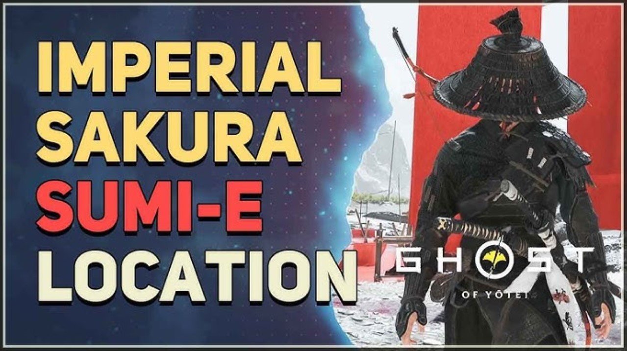 imperial sakura sumi-e