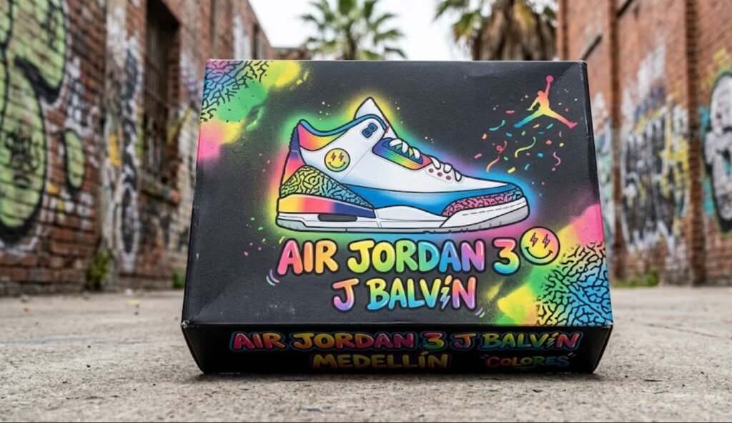 Air Jordan 3 J Balvin Box Cover