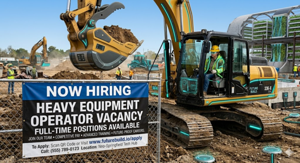 Heavy Equipment Operator Vacancy