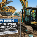Heavy Equipment Operator Vacancy