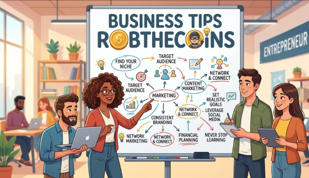 business tips robthecoins
