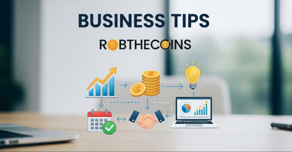 business tips robthecoins